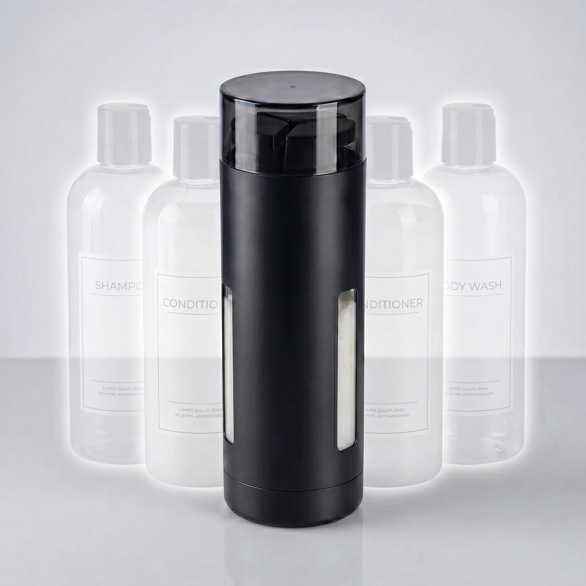 Shampoo Bottle Lather